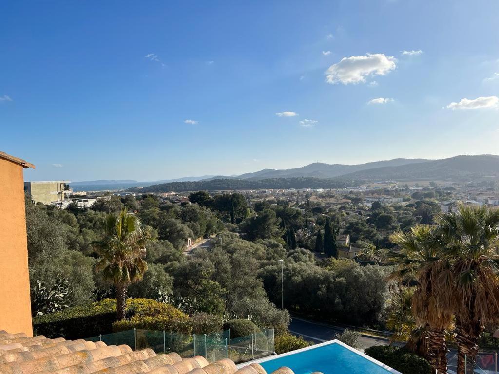 Appartement Vue Sur Mer, Piscine, Garage Prive Bormes-les-Mimosas Eksteriør billede
